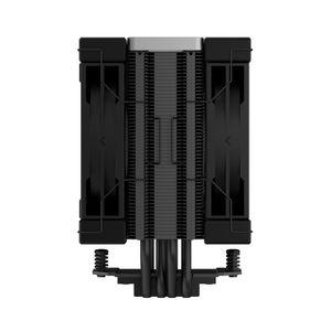 DeepCool AK400 ZERO DARK PLUS Processor Luchtkoeler 12 cm Zwart 1 stuk(s)