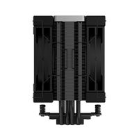 DeepCool AK400 ZERO DARK PLUS Processor Luchtkoeler 12 cm Zwart 1 stuk(s) - thumbnail