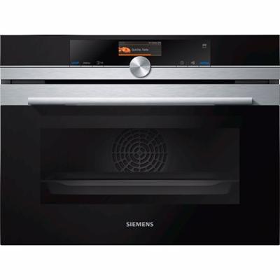 Siemens iQ700 CS636GBS2 oven Elektrische oven 47 l Zwart, Roestvrijstaal A+