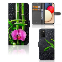 Samsung Galaxy A03s Hoesje Orchidee - thumbnail