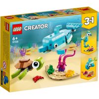 Lego Creator 31128 3in1 Dolfijn en Schildpad - thumbnail