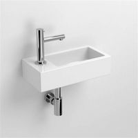 Fontein Clou Flush 3 36x18x9 cm Keramiek Glans Wit Clou