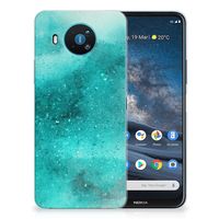 Hoesje maken Nokia 8.3 Painting Blue - thumbnail