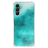 Back Cover Samsung Galaxy A14 5G/4G Painting Blue - thumbnail