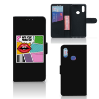 Samsung Galaxy A10s Wallet Case met Pasjes Popart Princess
