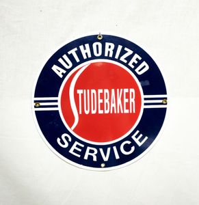 Studebaker Authorized Service Emaille Bord