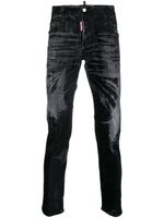 DSQUARED2 jean skinny à effet délavé - Noir