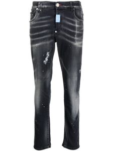 Philipp Plein jean skinny à taille basse - Noir