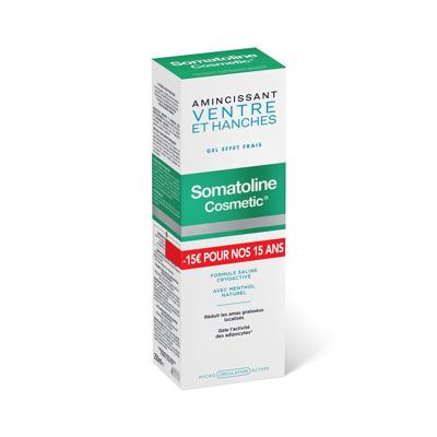 Somatoline Cosmetic Amincissant Ventre et Hanches Cryogel 250ml