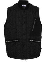 Stone Island gilet à design matelassé - Noir - thumbnail