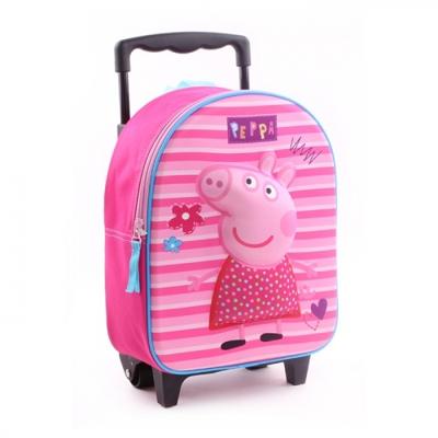 Nickelodeon trolley rugzak Peppa Pig 31 x 25 x 12 fuchsia Nickelodeon trolley rugzak Peppa Pig 31 x 25 x 12 fuchsia
