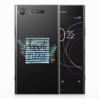 Sony Xperia XZ1 Telefoonhoesje met Naam Boho Beach