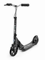 micro Downtown Scooter met handrem voor jongeren en volwassenen, breed V-stuur, step met diep breed dek, inklapbaar