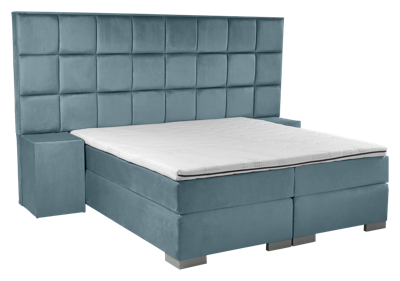 MavitaSleep Rosanna XL Boxspring Blauw 180 x 200 cm