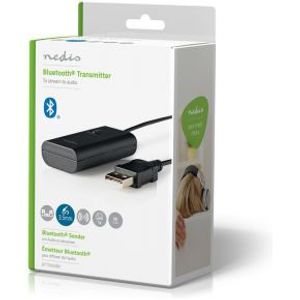 Draadloze Audiozender | Bluetooth® | Zwart