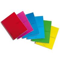 Blasetti Colorclub notitieboek, A4+, 70 vellen, voor volwassenen, meerkleurig, wit, eenkleurig, A4 +
