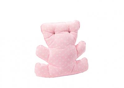Gamberritos decoratiekussen teddybeer 23 x 24 cm roze Gamberritos decoratiekussen teddybeer 23 x 24 cm roze