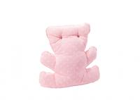 Gamberritos decoratiekussen teddybeer 23 x 24 cm roze