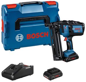 Bosch Blauw GNH 18V-64 Professional | Accu Tacker | 18V | incl. accu&apos;s en lader | In L-Boxx - 0601481102