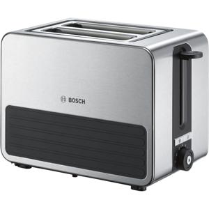 Bosch TAT7S25 broodrooster 2 snede(n) 1050 W Zwart, Grijs