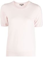 N.Peal short-sleeved cashmere top - Rose