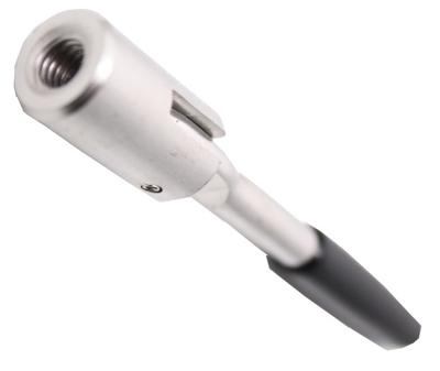 TOM Zadelpen bout snelspanner 8 mm staal zilver/zwart