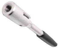 TOM Zadelpen bout snelspanner 8 mm staal zilver/zwart