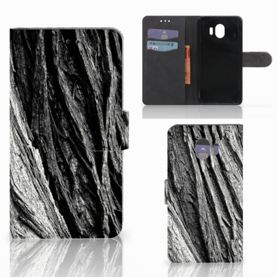 Book Style Case Samsung Galaxy J4 2018 Boomschors Grijs Book Style Case Samsung Galaxy J4 2018 Boomschors Grijs