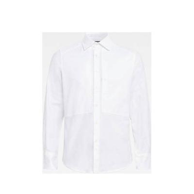 G-Star RAW slim fit overhemd van biologisch katoen wit