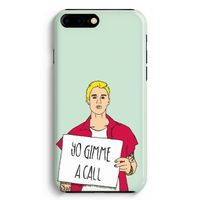 Gimme a call: iPhone 8 Plus Volledig Geprint Hoesje - thumbnail