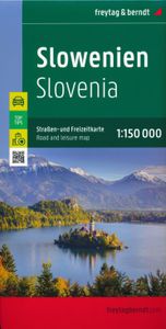 Wegenkaart - landkaart Slovenië - Slovenie 1:150.000 | Freytag & Bernd