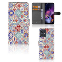 Motorola Moto G54 Bookcase Tiles Color - thumbnail