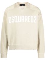 DSQUARED2 sweat à logo imprimé - Tons neutres - thumbnail