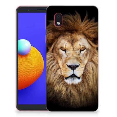 Samsung Galaxy A01 Core TPU Hoesje Leeuw Samsung Galaxy A01 Core TPU Hoesje Leeuw