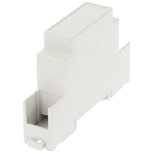 Hammond Electronics 1597DIN1MC53 DIN-rail-behuizing Gesloten 90 x 58 x 18 PPO Lichtgrijs 1 stuk(s)