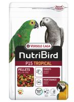 Nutribird p15 tropical onderhoudsvoeder (1 KG)