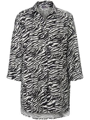 Lange blouse lange mouwen Van Samoon zwart Lange blouse lange mouwen Van Samoon zwart