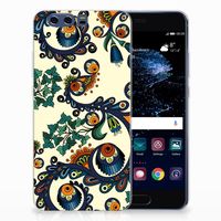 Siliconen Hoesje Huawei P10 Plus Barok Flower