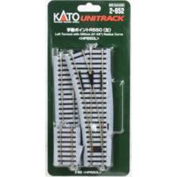 H0 Kato Unitrack 2-852 Wissel, Links 215 mm 1 stuk(s) - thumbnail