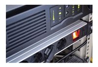 Brennenstuhl 1390007118 Alu-Line 19" PDU | Server Stekkerdoos | 10A met 8x Type F Aansluitingen | C14 UPS-Stekker | 2 meter - thumbnail