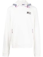 Fila hoodie à logo brodé - Blanc