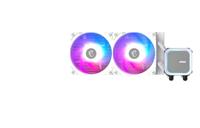 MSI MAG Coreliquid A13 240 Wit - AIO ARGB CPU Vloeibare Koeler - 240mm Radiator - LGA 1851 Ready - Dubbele 120 mm ARGB PWM-ventilatoren, Wit