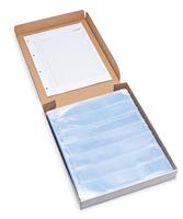 HERMA 7767 Negatieve hoezen 35mm voor mappen, 100 stuks per 7 strips à 5 afbeeldingen, negatieve variatiehoezen voor kleine beeldnegatieven met europerforatie en veiligheidsflap, transparant