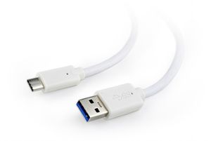 Gembird CCP-USB3-AMCM-W-0.5M USB-kabel 0,5 m USB A USB C Wit