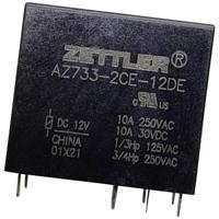 Zettler Electronics AZ733-2CE-12DE Printrelais 12 V/DC 12 A 2 wisselaar 1 st.