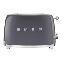 Smeg TSF01GREU broodrooster 2 snede(n) 950 W Grijs