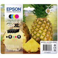 Epson Inktcartridge T10H6, 604XL Origineel Combipack Zwart, cyaan, magenta, geel C13T10H64010 - thumbnail