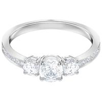 Swarovski Ring 5448872 Attract Trilogy zilverkleurig Maat 50