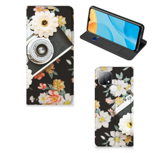 OPPO A15 Stand Case Vintage Camera