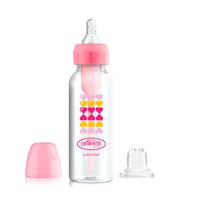 Dr. Brown's Bottle to Sippy Starterkit Standaard 250 ml roze Dr. Brown's Bottle to Sippy Starterkit Standaard 250 ml roze